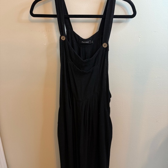 Casual Black Sleeveless Jumpsuit / Romper - Picture 1 of 5